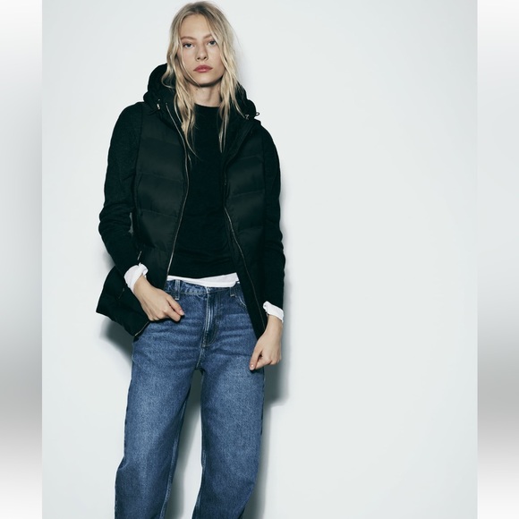 Zara NWT Water & Wind Protection Puffer Vest - Picture 4 of 17